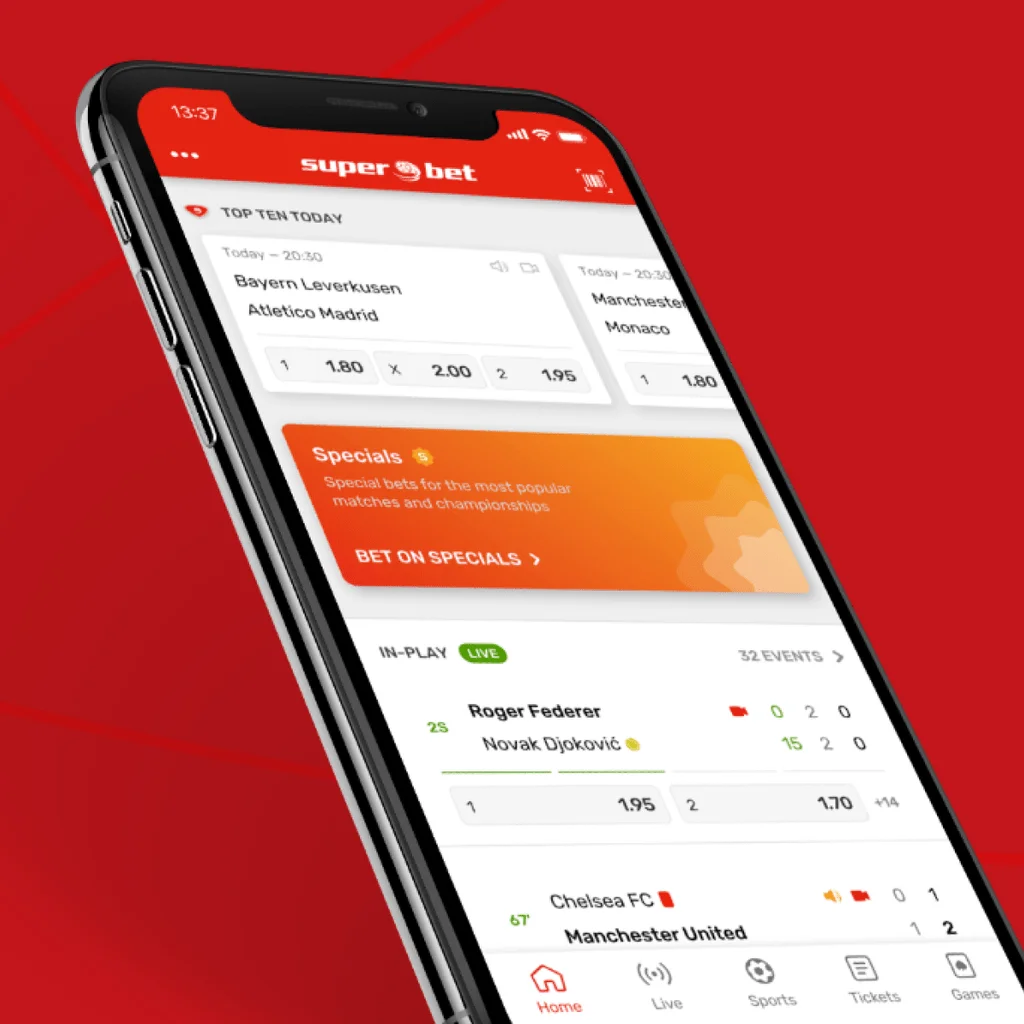 Superbet Képernyőkép 1